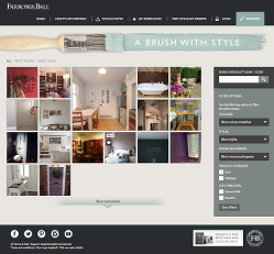 Farrow and Ball Inspiration webpage